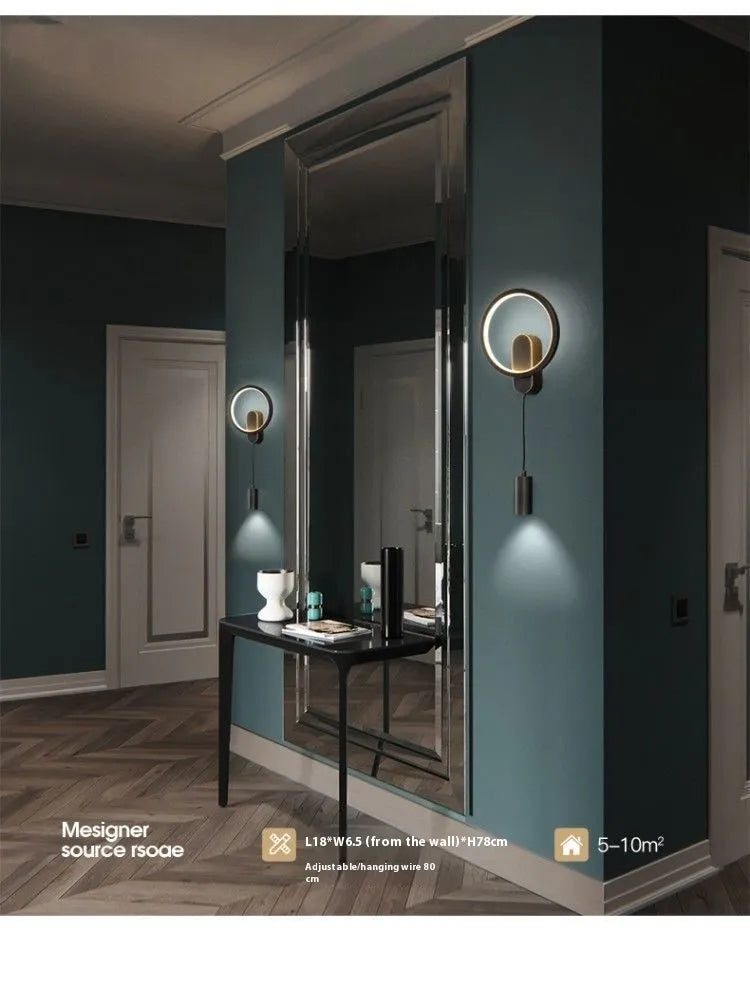 Copper Wall Lamp